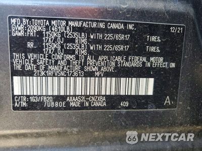 Zdjęcie 14 z 14 samochodu: 2022 TOYOTA RAV4 LE VIN:2T3K1RFV5NC173613 - miniatura