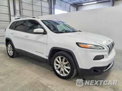 Czwarte zdjęcie samochodu z boku: 2017 JEEP CHEROKEE LIMITED VIN:1C4PJLDB3HW517780 - miniatura