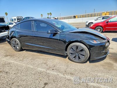 Czwarte zdjęcie samochodu z boku: 2024 TESLA MODEL 3 VIN:5YJ3E1EA7RF784990 - miniatura