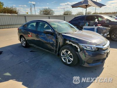 Czwarte zdjęcie samochodu z boku: 2017 HONDA CIVIC LX VIN:19XFC2F57HE069366 - miniatura