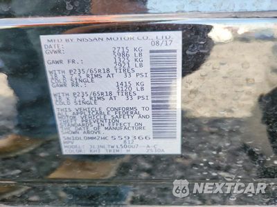 Zdjęcie 13 z 13 samochodu: 2017 INFINITI QX60 BASE VIN:5N1DL0MM2HC559366 - miniatura