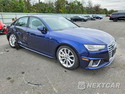 Czwarte zdjęcie samochodu z boku: 2019 AUDI A4 PREMIUM VIN:WAUDNAF47KA025412 - miniatura