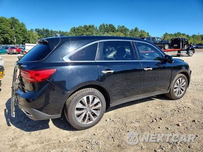 Trzecie zdjęcie samochodu z tyłu: 2016 ACURA MDX TECHNOLOGY VIN:5FRYD4H47GB060793 - miniatura