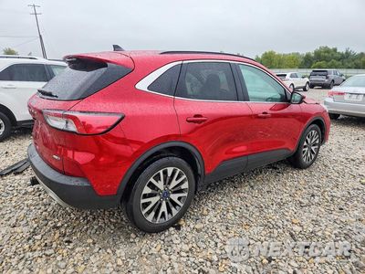 Trzecie zdjęcie samochodu z tyłu: 2020 FORD ESCAPE TITANIUM VIN:1FMCU9J91LUA30328 - miniatura