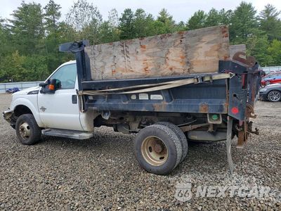 Drugie zdjęcie samochodu z przodu: 2015 FORD F350 SUPER DUTY DUMP TRUCK VIN:1FDRF3HT4FED70722 - miniatura