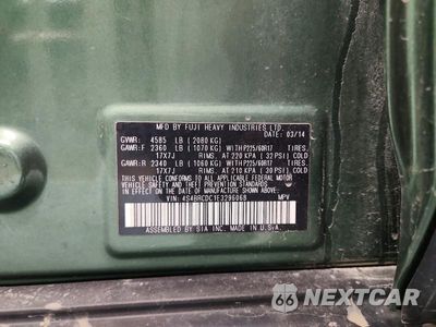Zdjęcie 13 z 13 samochodu: 2014 SUBARU OUTBACK 2.5I PREMIUM VIN:4S4BRCDC1E3296068 - miniatura