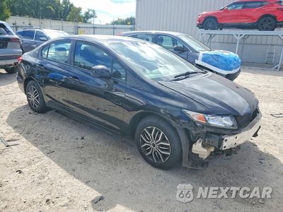 Czwarte zdjęcie samochodu z boku: 2013 HONDA CIVIC LX VIN:19XFB2E58DE048914 - miniatura