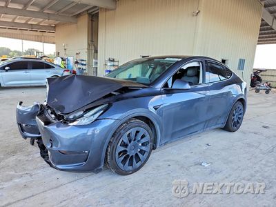 2021 TESLA MODEL Y 5YJYGDEE1MF111478 - główne zdjęcie licytacji z USA - miniatura