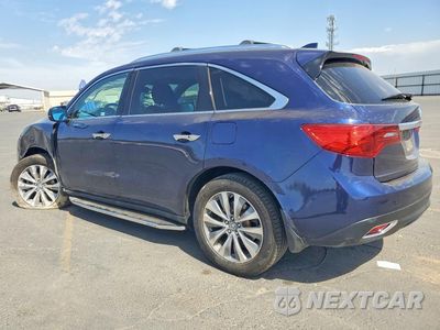 Drugie zdjęcie samochodu z przodu: 2014 ACURA MDX TECHNOLOGY VIN:5FRYD4H49EB022933 - miniatura