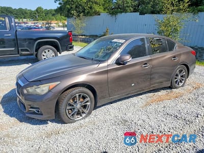 2017 INFINITI Q50 3.0T SIGNATURE EDITION JN1EV7AR5HM838979 - główne zdjęcie licytacji z USA - miniatura