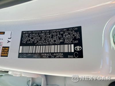 Zdjęcie 12 z 12 samochodu: 2026 TOYOTA PRIUS XLE VIN:JTDACAAU5T3077937 - miniatura
