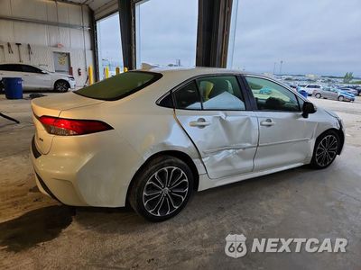 Trzecie zdjęcie samochodu z tyłu: 2020 TOYOTA COROLLA XLE VIN:JTDFPRAEXLJ003507 - miniatura