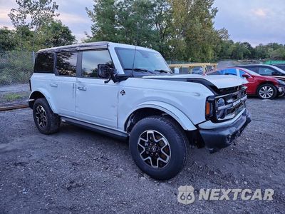 Czwarte zdjęcie samochodu z boku: 2024 FORD BRONCO OUTER BANKS VIN:1FMDE8BH3RLA80907 - miniatura