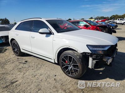 Czwarte zdjęcie samochodu z boku: 2019 AUDI Q8 PRESTIGE S-LINE VIN:WA1FVAF14KD028634 - miniatura