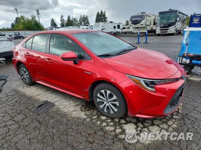 Czwarte zdjęcie samochodu z boku: 2021 TOYOTA COROLLA LE VIN:JTDEAMDE6MJ019748 - miniatura