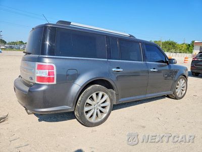 Trzecie zdjęcie samochodu z tyłu: 2018 FORD FLEX LIMITED VIN:2FMHK6DT3JBA15575 - miniatura