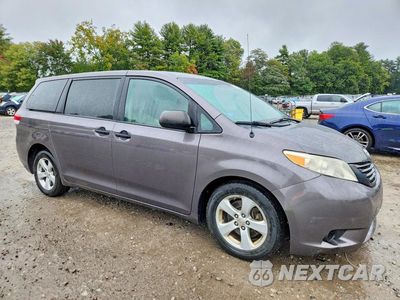 Czwarte zdjęcie samochodu z boku: 2012 TOYOTA SIENNA BASE 7-PASSENGER VIN:5TDZK3DC2CS209913 - miniatura