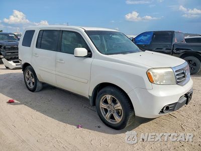 Czwarte zdjęcie samochodu z boku: 2015 HONDA PILOT EXL VIN:5FNYF3H68FB033382 - miniatura