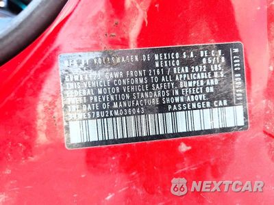 Zdjęcie 13 z 13 samochodu: 2019 VOLKSWAGEN JETTA SEL VIN:3VWE57BU2KM036043 - miniatura