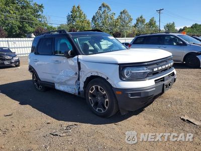 Czwarte zdjęcie samochodu z boku: 2023 FORD BRONCO SPORT OUTER BANKS VIN:3FMCR9C61PRD84657 - miniatura