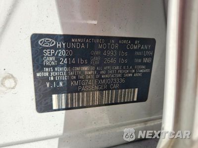 Zdjęcie 12 z 12 samochodu: 2021 GENESIS G70 3.3T VIN:KMTG74LEXMU073336 - miniatura