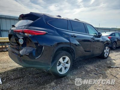 Trzecie zdjęcie samochodu z tyłu: 2021 TOYOTA HIGHLANDER HYBRID LE VIN:5TDBBRCH8MS025367 - miniatura