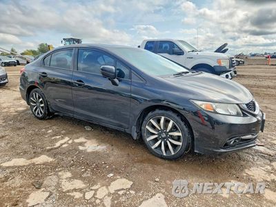 Czwarte zdjęcie samochodu z boku: 2014 HONDA CIVIC EXL VIN:19XFB2F91EE044769 - miniatura