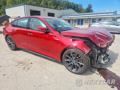Czwarte zdjęcie samochodu z boku: 2025 CADILLAC CT5-V VIN:1G6DR5RW4S0104525 - miniatura