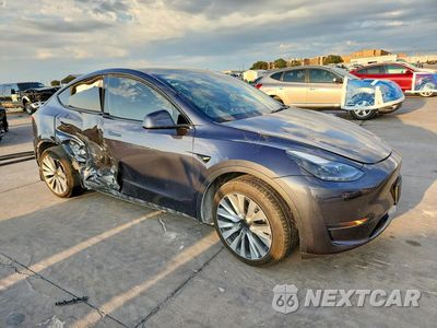 Czwarte zdjęcie samochodu z boku: 2025 TESLA MODEL Y VIN:7SAYGDED3SA365312 - miniatura