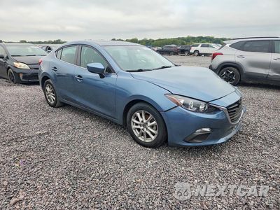Czwarte zdjęcie samochodu z boku: 2014 MAZDA 3 GRAND TOURING VIN:3MZBM1W75EM106386 - miniatura
