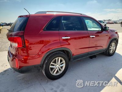 Trzecie zdjęcie samochodu z tyłu: 2014 KIA SORENTO LX VIN:5XYKT3A69EG504410 - miniatura
