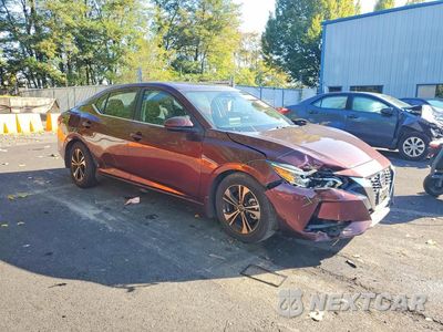 Czwarte zdjęcie samochodu z boku: 2021 NISSAN SENTRA SV VIN:3N1AB8CV7MY277909 - miniatura