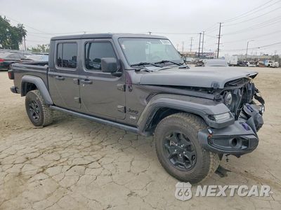 Czwarte zdjęcie samochodu z boku: 2021 JEEP GLADIATOR SPORT VIN:1C6HJTAG1ML609445 - miniatura