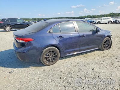 Trzecie zdjęcie samochodu z tyłu: 2020 TOYOTA COROLLA LE VIN:JTDEPRAE8LJ025307 - miniatura