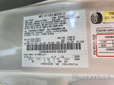 Zdjęcie 13 z 13 samochodu: 2005 FORD MUSTANG GT VIN:1ZVHT85H255182637 - miniatura