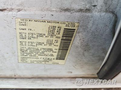 Zdjęcie 13 z 13 samochodu: 2019 NISSAN FRONTIER SV VIN:1N6DD0ER3KN737824 - miniatura
