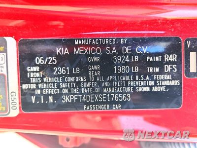 Zdjęcie 13 z 13 samochodu: 2025 KIA K4 LXS VIN:3KPFT4DEXSE176563 - miniatura