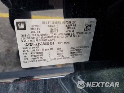 Zdjęcie 14 z 14 samochodu: 2016 CADILLAC ESCALADE ESV LUXURY VIN:1GYS4HKJ5GR482434 - miniatura