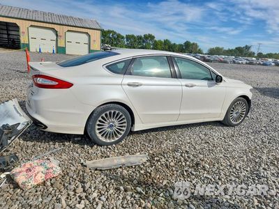 Trzecie zdjęcie samochodu z tyłu: 2014 FORD FUSION TITANIUM VIN:3FA6P0K93ER159156 - miniatura