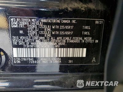 Zdjęcie 13 z 13 samochodu: 2021 TOYOTA RAV4 LE VIN:2T3H1RFV1MC145459 - miniatura