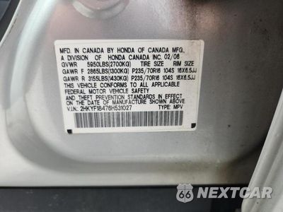 Zdjęcie 14 z 14 samochodu: 2006 HONDA PILOT EX VIN:2HKYF18476H531027 - miniatura