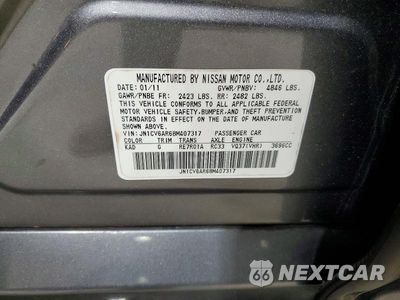 Zdjęcie 12 z 12 samochodu: 2011 INFINITI G37 SEDAN X VIN:JN1CV6AR6BM407317 - miniatura