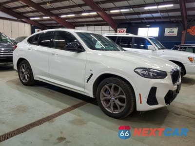Czwarte zdjęcie samochodu z boku: 2023 BMW X4 M40I VIN:5UX43DT09P9R39485 - miniatura