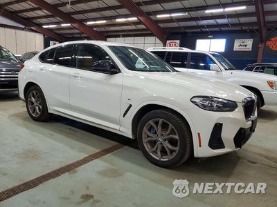 Czwarte zdjęcie samochodu z boku: 2023 BMW X4 M40I VIN:5UX43DT09P9R39485 - miniatura