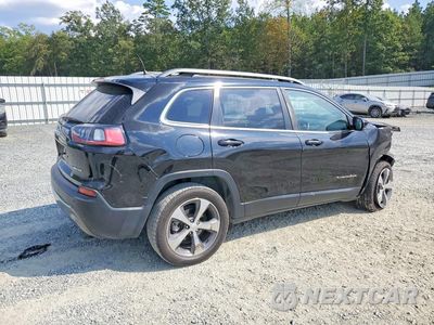 Trzecie zdjęcie samochodu z tyłu: 2019 JEEP CHEROKEE LIMITED VIN:1C4PJLDB6KD143426 - miniatura
