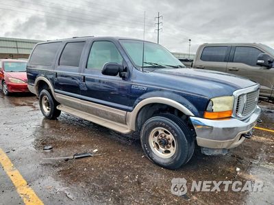 Czwarte zdjęcie samochodu z boku: 2001 FORD EXCURSION LIMITED VIN:1FMNU43S71EC18614 - miniatura