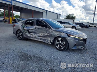 Czwarte zdjęcie samochodu z boku: 2022 HYUNDAI ELANTRA LIMITED VIN:KMHLP4AG6NU236529 - miniatura