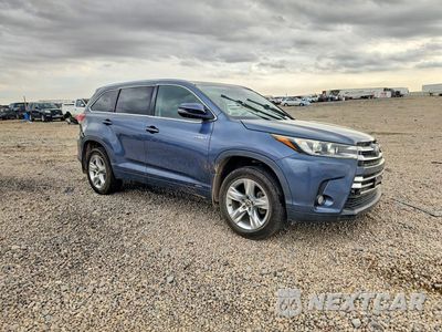 Czwarte zdjęcie samochodu z boku: 2017 TOYOTA HIGHLANDER HYBRID LIMITED VIN:5TDDGRFH1HS034004 - miniatura