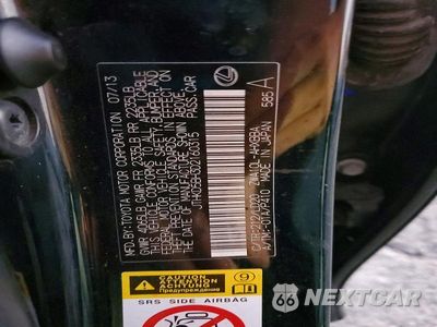 Zdjęcie 12 z 12 samochodu: 2013 LEXUS CT 200 VIN:JTHKD5BH3D2160315 - miniatura