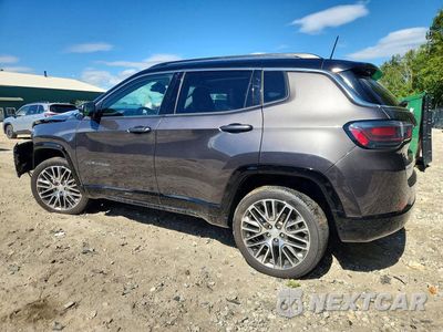 Drugie zdjęcie samochodu z przodu: 2022 JEEP COMPASS LIMITED VIN:3C4NJDCB3NT108680 - miniatura